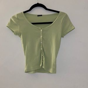 green zelly top